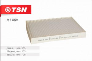 Фильтр воздушный салона УАЗ Патриот TSN 9.7.659 TSN