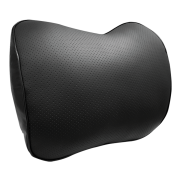 Подушка поясничная экокожа черная ZIPOWER PM0476 ZIPOWER