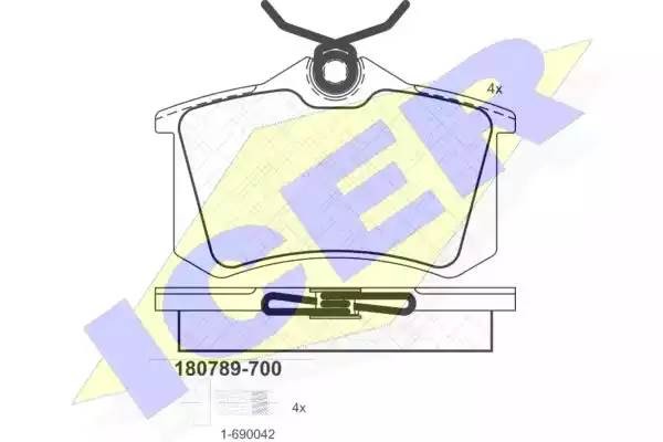 AUDI/VW / PEUGEOT 307 / SEAT /FORD 180789700 ICER