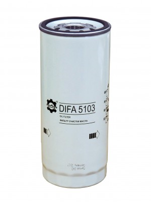 Фильтр масляный ЯМЗ V-6,V-8 ЕВРО-0,1,2,3,4,5,ЯМЗ-534,536,650 (аналог 658.1012075 DIFA 5103 DIFA