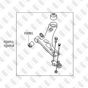 HYUNDAI IX35 (2010>)/KIA SPORTAGE (2010>) FG0901 FIXAR