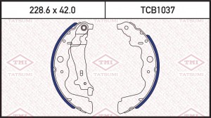 RENAULT DUSTER / KANGOO D=228ММ TCB1037 TATSUMI