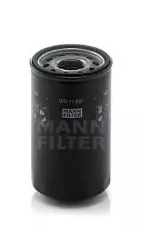 фильтр масляный! гидравлический H181 D110 M40X2-6H\ DEUTZ-FAHR WD11001 MANN FILTER
