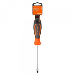 Отвертка шлицевая 5,5х100 мм "AIRLINE" (эргономич. рукоятка, магнитный наконечни AT-SS5-03 AIRLINE