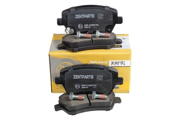 колодки дисковые передние Z07364 ZENTPARTS