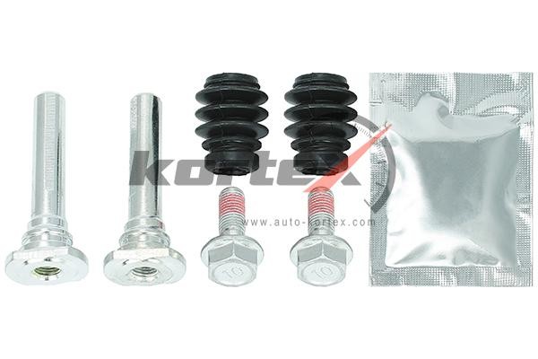 Ремкомплект направляющих тормозного суппорта переднего CHEVROLET LACETTI/AVEO T2 KBR329 KORTEX