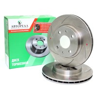 Диск тормозной ВАЗ-2112 (R14) вентилируемый (1шт.) Евро АВТОРЕАЛ ABE12-3501070 AVTOREAL