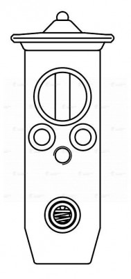 Клапан расш. кондиционера (ТРВ) для ам Mazda 3 (BK) (03-) (LTRV 2540) LTRV 2540 LUZAR