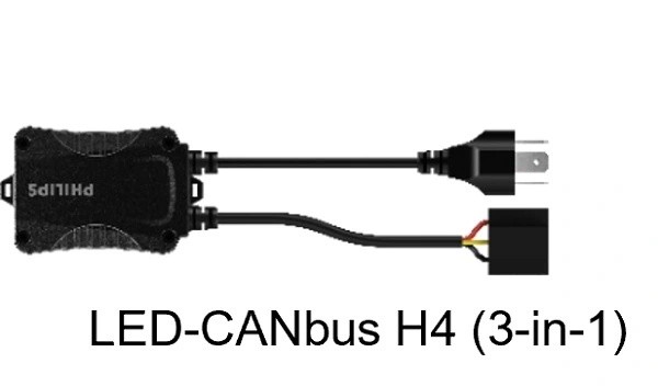 Модуль обхода ошибок CANbus H4 (2шт.) 12V PHILIPS 18960C2 PHILIPS