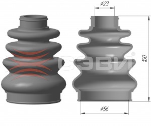 Пыльник ШРУСа внутреннего 6114-5068 SEVI