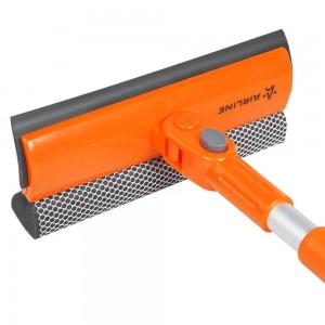 Щетка для мытья автомобиля 75-125 см AIRLINE с водосгоном, складная, телескопиче ABGN007 AIRLINE