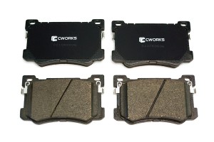 Тормозные колодки передние Low Metallic C11CR0036 C11CR0036 CWORKS