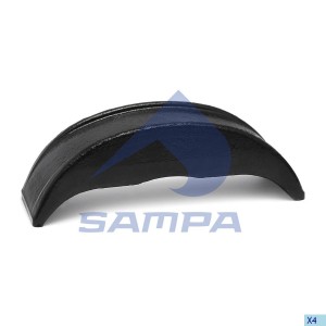 Сегмент BPW стремянки одинарный (балка d=120мм для плоской стремянки) SAMPA 071029 SAMPA