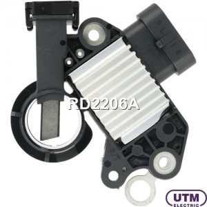Реле регулятор напряжения CHEVROLET Aveo (02-),Lacetti (04-),Captiva (06-11) UTM RD2206A UTM