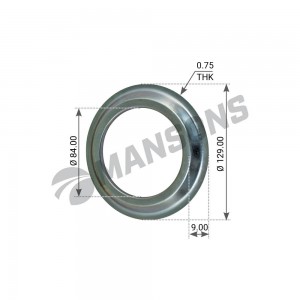 Кольцо BPW (ECO) маслоотражающее ступицы (6.5-9т) MANSONS 300.011 MANSONS