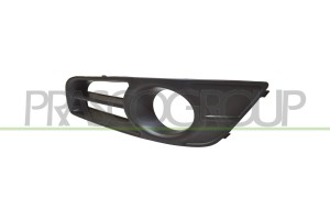 решетка бампера левая!черная с отверстием для противотуманной фары\ Toyota Corol TY0901248 PRASCO GROUP