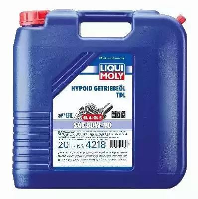 4218 LiquiMoly Мин. тр.масло Hypoid-Getrieb.TDL 80W-90 GL-4/GL-5/MT-1 (20л) 4218 LIQUI MOLY