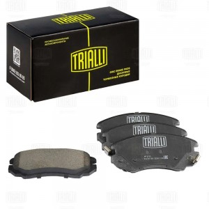 Колодки тормозные дисковые передние PF 2713 TRIALLI