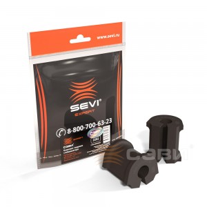 Втулка стабилизатора для а/м ВАЗ 2108-21099, 2113-2115 передняя СЭВИ 2202 SEVI