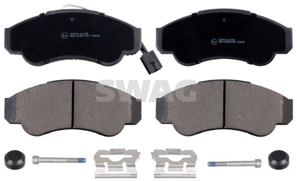 FIAT DUCATO/CITROEN JUMPER 02> 164.6x19.2x69.3/ с датчиком износа/ на длинную ба 70 91 6663 SWAG