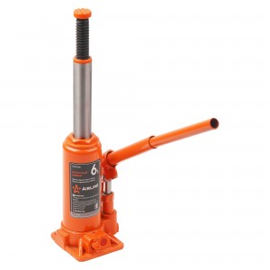 Домкрат бутылочный 6 т AIRLINE 195 - 380 мм в кейсе AJ-B-06K AIRLINE