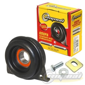 Подшипник подвесной для а/м ГАЗель в сборе (усиленный) "Riginal" с пластиной RG3102-90-2202075-10 RIGINAL