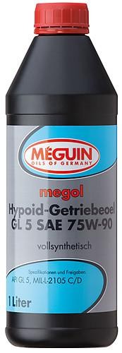 4650 Meguin Синт. тр.масло Megol Hypoid-Getriebeoel 75W-90 GL-5 (1л) 4650 MEGUIN
