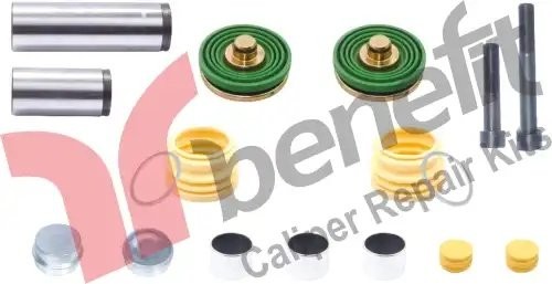 Ремкомплект суппорта WABCO PAN19 (направляющие,болты,пятаки,пыльники,заглушки) B 2544 BENEFITAUTO