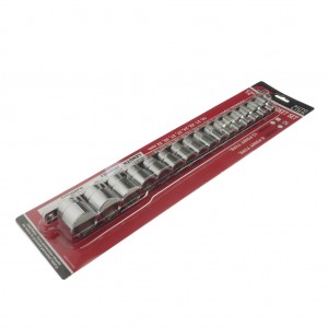 Набор головок торцевых 1/2" 10-32мм 6-ти гранных на планке JTC JTC-H416M JTC TOOLS