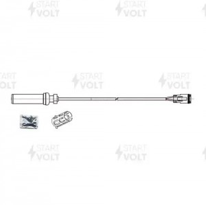 Датчик ABS для а/м Volvo FH II (12-)/Renault Trucks Premium II (05-) прямой 5600 VSABS0910 START VOLT