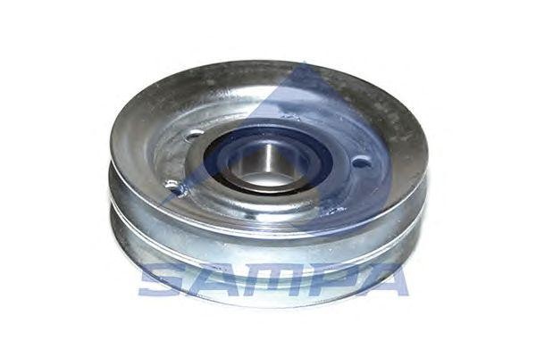 Шкив натяжителя Volvo TD100/101/102/103/120/121 (двухручейковый) 032118 SAMPA