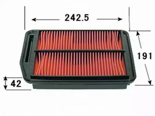 фильтр воздушный!\Honda Odyssey 2.4 K24A RB1/2 03-08/ Elysion K24A RR1/2 04> A881J JS ASAKASHI