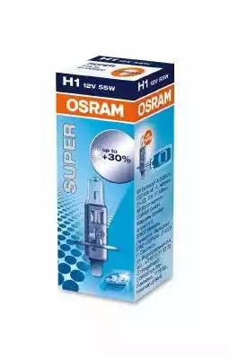 Лампа г/с H1 (55W) P14.5s Super +30% 12V 64150SUP 4050300479408 64150SUP OSRAM