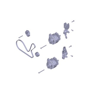 Генератор ЛИАЗ-5292.65 низкопольный дв.ЯМЗ-53633 28V 120А  5340.3701010-12 Автод 5340370101012 YAMZ