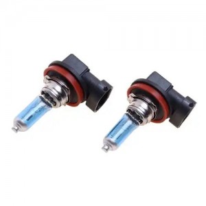 Лампа 12V H11 55W PGJ19-2 бокс (2шт.) Blue White MEGAPOWER 37033008 MEGA POWER