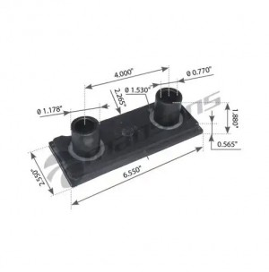 подушка двигателя! (мр) передняя нижняя DD FRL 360.174 MANSONS