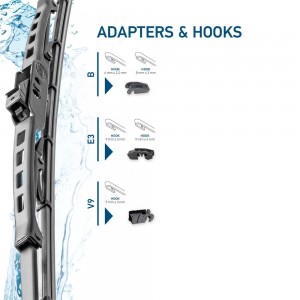 щетка стеклоочистителя! каркасная 400/16'\ WP 9XW178878-161 HELLA