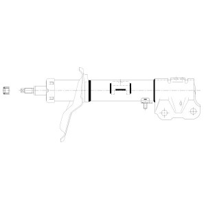 Амортизатор MITSUBISHI Outlander 2006 - перед.прав. GY2001G GY2001G CTR