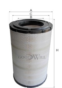 Фильтр воздушный AG 1012 GOODWILL