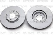 Диск тормозной PEUGEOT 308 (13-) CITROEN C5 (08-) передний (1шт.) PATRON PBD1201 PATRON