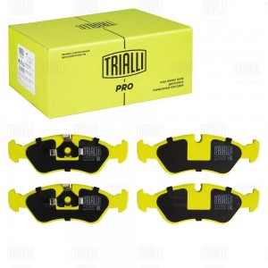 Колодки тормозные дисковые передние R14 керамические PRO PF051202CR TRIALLI