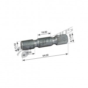 Палец RENAULT колодки тормозной (12x64мм) MANSONS 600061 MANSONS