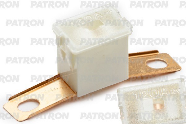 PFS141 Предохранитель блистер 1шт PLB Fuse (PAL295) 120A белый 48x12x21.5mm PFS141 PATRON