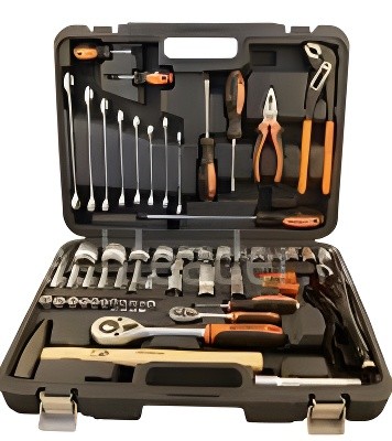 Набор инструментов (72 предмета) "АвтоDело" (1/4", 1/2") 39872 AVTO DELO