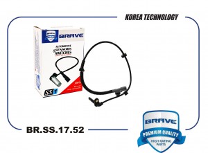 Датчик ABS задний левый  95164925 BR.SS.17.52 Chevrolet Aveo T300 11-, Cobalt 13 BR.SS.17.52 BRAVE