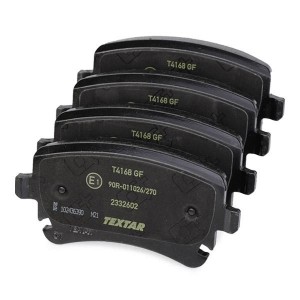 Колодки тормозные VW T5 (03-),Multivan (03-) задние (с датчиком) (4шт.) TEXTAR 2332602 TEXTAR