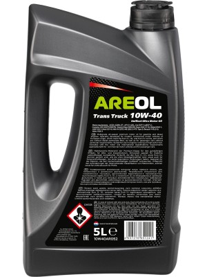 AREOL Trans Truck 10W40 (5L) масло моторное! полусин ACEA A3/B4,E7, API CI-4, MB 10W40AR052 AREOL