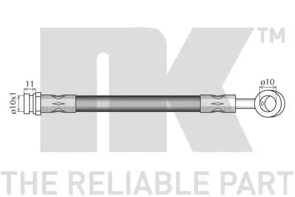 гайка ступицы задней 853527 NK