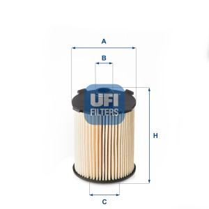 Фильтр масляный GEELY Tugella 25.110.00 25.110.00 UFI
