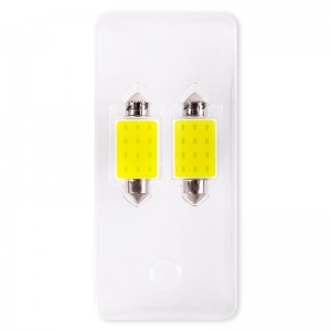 к-т ламп! светодиодных SV035 T11, белый (SV8.5/8)COB 12chip 39 mm, блистер 2шт\ A78445S AVS